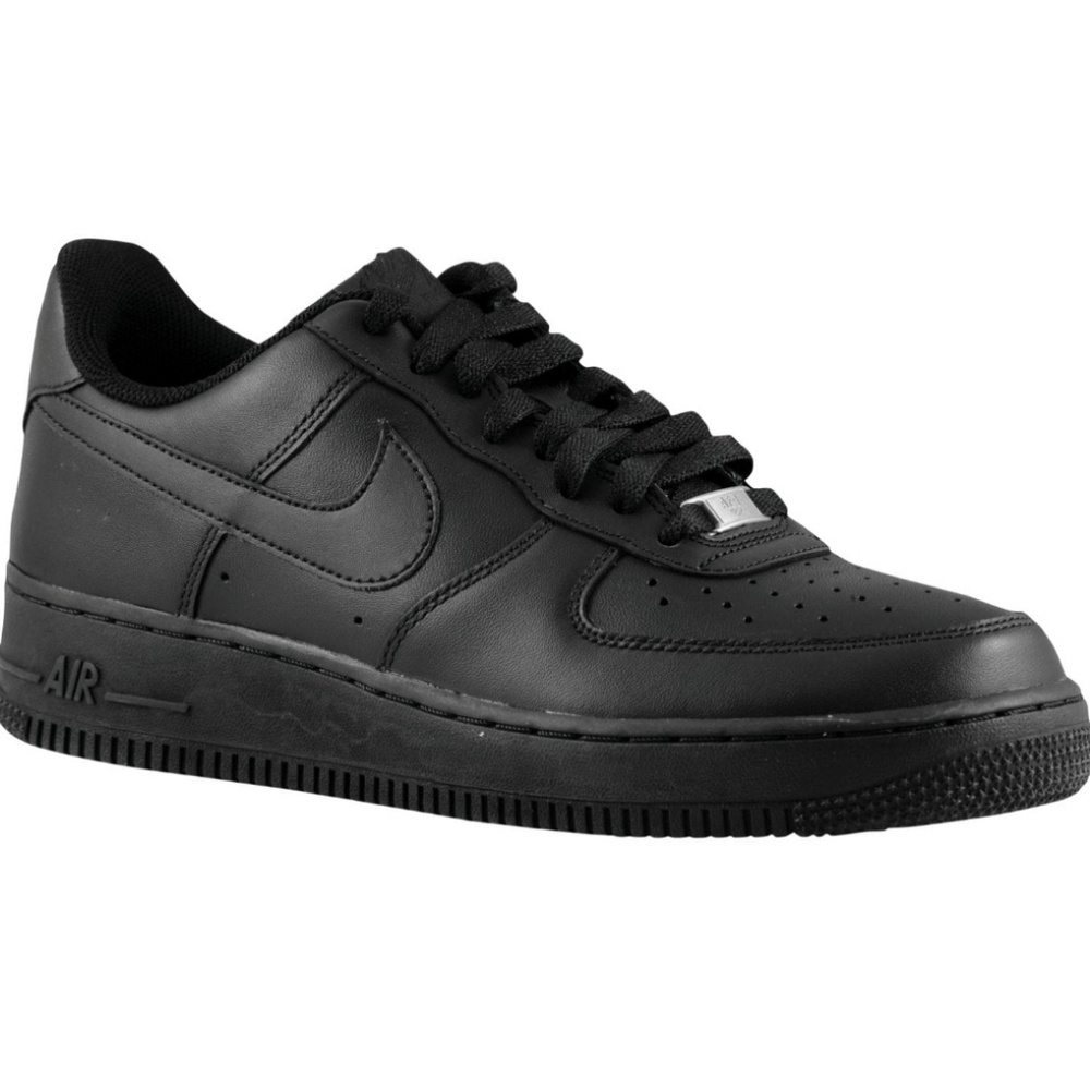 Air force 1s lowtop triple black